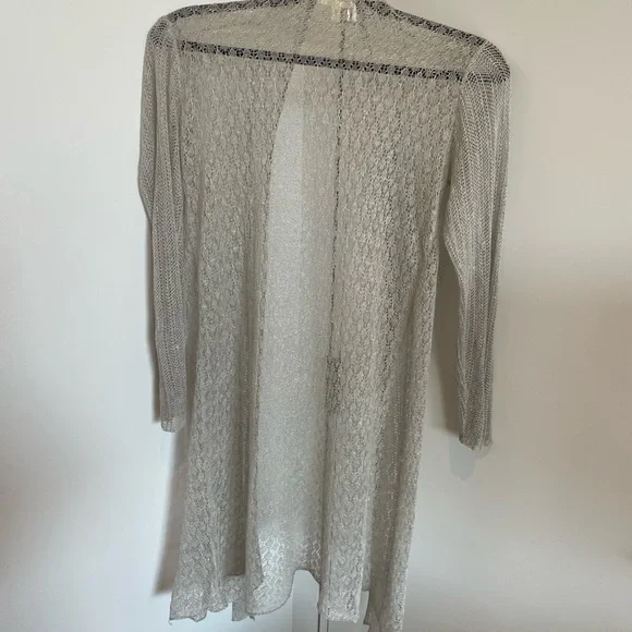 Eileen Fisher sheer sweater - Picture 2 of 5